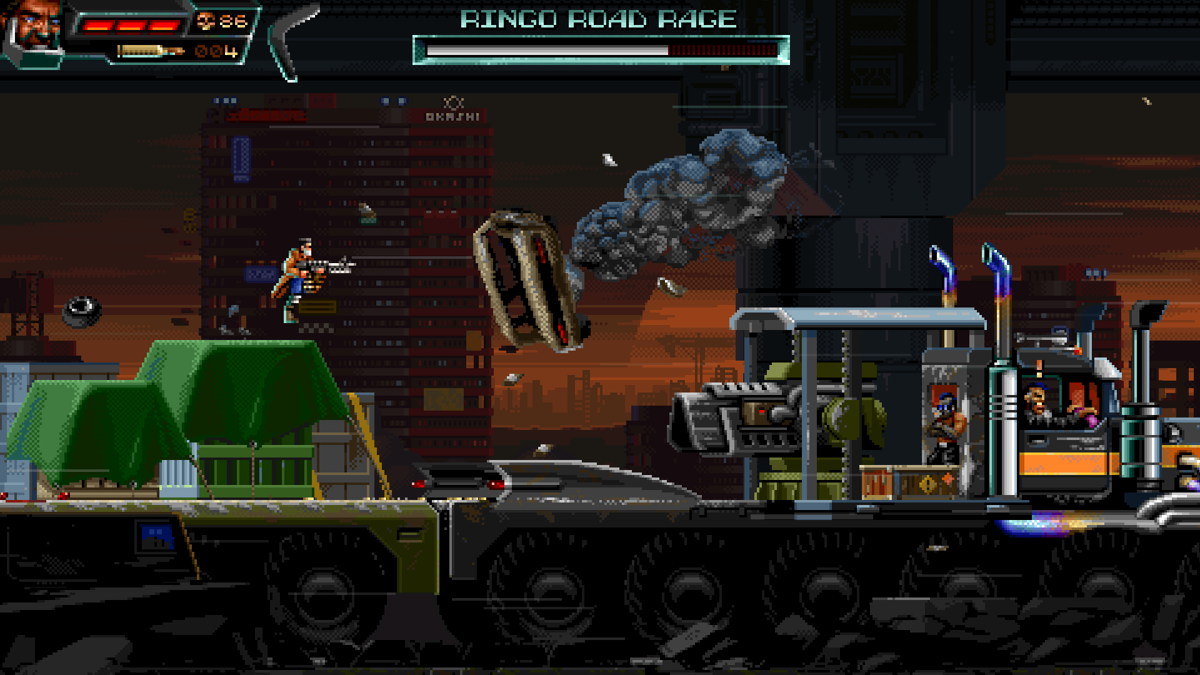 Huntdown screenshot 4 for Playstation 4